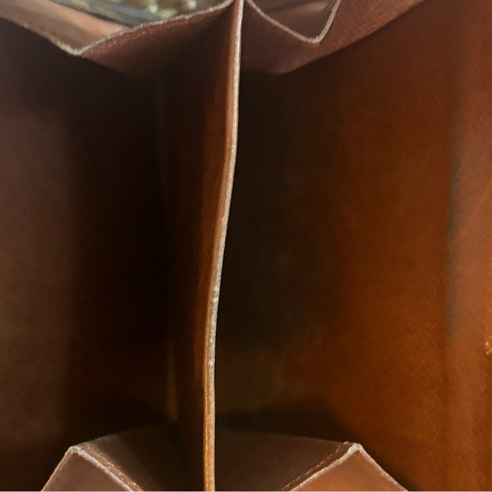 Louis Vuitton Monogram Brown and Tan Wallet Vintage - Picture 6 of 11